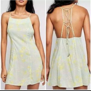 INTIMATELY FREE PEOPLE
Floral-Print Sleeveless A-Line Mini Dress